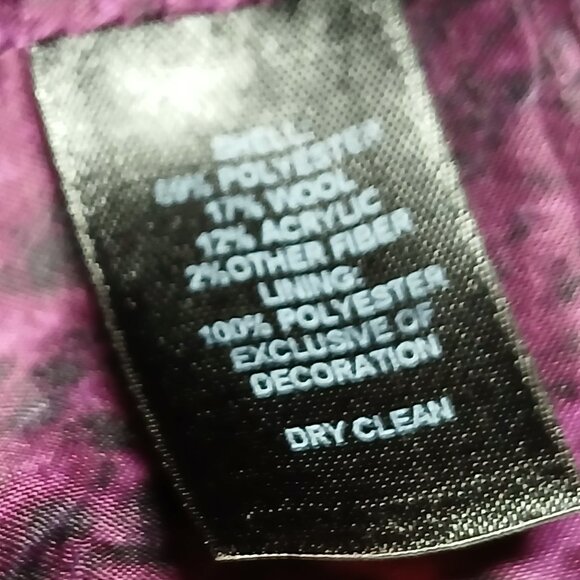 WHITE HOUSE BLACK MARKET Black Tweed Pencil Wool Skirt - EUC - Picture 7 of 7